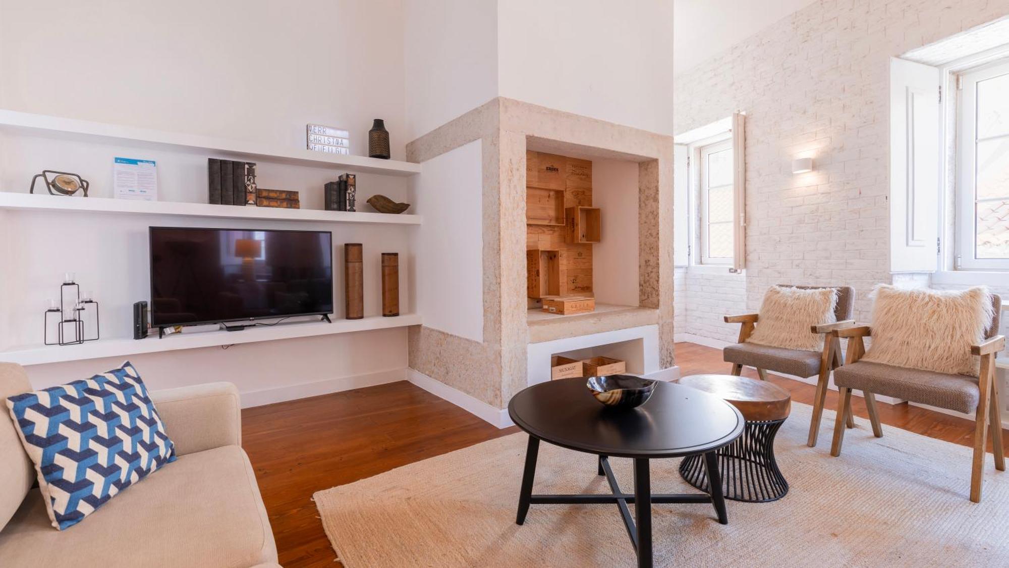 Charming 3Bdr Duplex In City Center By Lovelystay Lisboa المظهر الخارجي الصورة